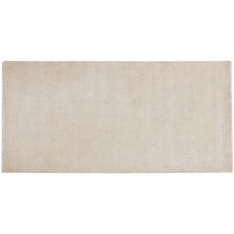 Beliani Rug GESI II Light Beige 80 x 150 cm Viscose