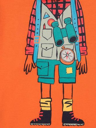 Paul Smith Cotton T-Shirt - Orange