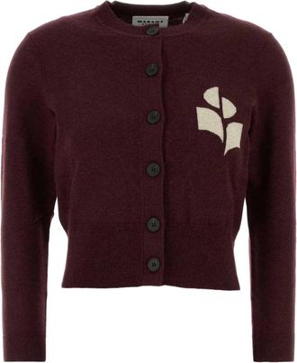 Isabel Marant Dames, Truien, Paars, Maat: XS