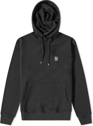 Belstaff Hoodies & sweatvesten, Heren, Zwart, XL, Katoen, Simpele Katoenen Sweater