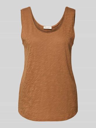 Marc O'Polo Regular Fit Top aus reiner Baumwolle in Hazel, Gr&ouml;&szlig;e XS