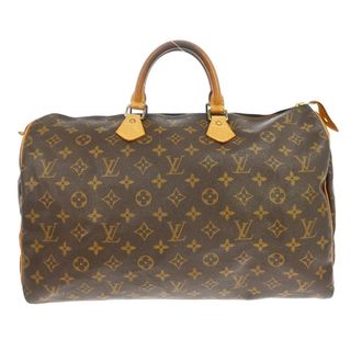 Louis Vuitton Speedy Monogram Canvas Brown Canvas Handbag (Pre-Owned)