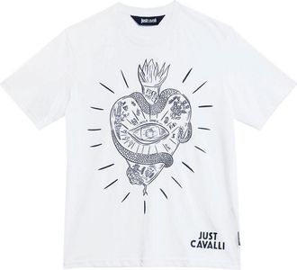 Just Cavalli Big Heart Tshirt