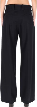Christophe Lemaire Wool-Blend Straight Trousers - Blue
