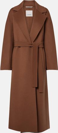 Max Mara Cappotto a portafoglio in lana vergine