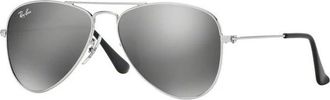 Ray-Ban Junior Aviator Rj9506S - unisex - Ray-Ban - Sunglasses - Gray - 50 MM - Accessories