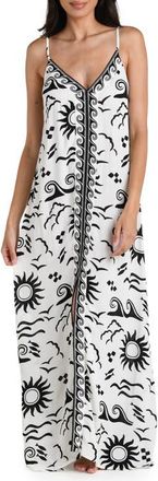 La Blanca Waves of Rio Maxi Dress in Ivory at Nordstrom, Size X-Large