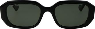 Gucci quadratische Sonnenbrille GG1535 S 001