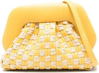 Themoirè Clutch Tia - Giallo