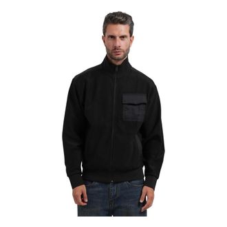HUGO BOSS Felpa con zip intera - - Sweatshirts & Hoodies - Uomo - Nero - L