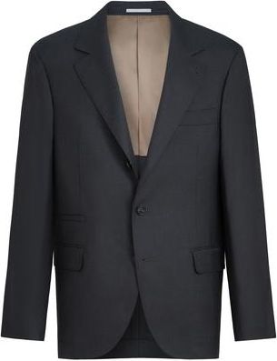 Brunello Cucinelli Houndstooth blazer in Anthracite at Nordstrom, Size 52 It