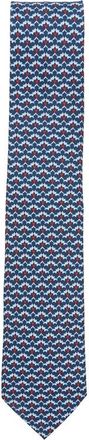Ferragamo Patterned Silk Tie