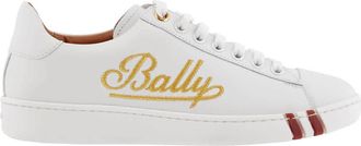 Bally Wiera White Leather Low-top Sneakers