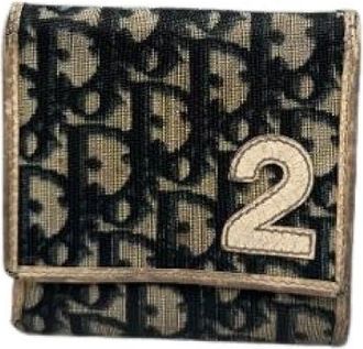 Dior Pre-owned Wallets, female, Multicolor, Size: ONE SIZE Pre-owned Vintage Wallet