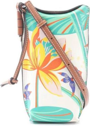 Loewe Pre-owned Mini Bags, female, Multicolor, Size: ONE SIZE Pre-owned Mini Leather Shoulder Bag