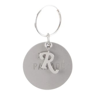 Raf Simons Medaillon Earring RS Parade - Heren - Oorbellen - Grijs - ONE Size - Accessoires