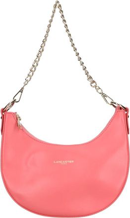 Lancaster Aimy Schoudertas - Dames - Schoudertassen - Roze - ONE Size - Leer - Tassen