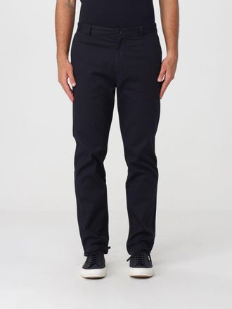 A|X Armani Exchange Pantaloni chino in cotone stretch con chiusura a zip e bottone