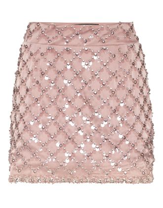 Philipp Plein Mini Skirt Paillettes