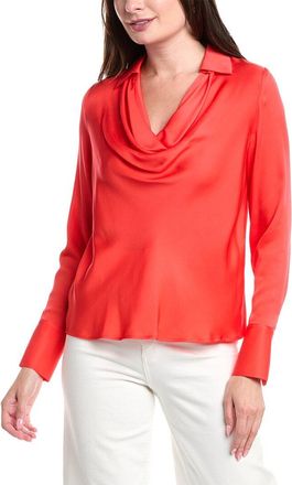 Elie Tahari The Ciaran Silk-Blend Blouse
