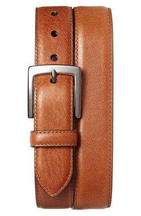 Shinola Bedrock Leather Belt in Bourbon at Nordstrom, Size 32
