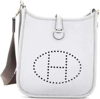 Herm&egrave;s Borsa a tracolla Evelyne Bag Gen III Clemence TPM - Blu