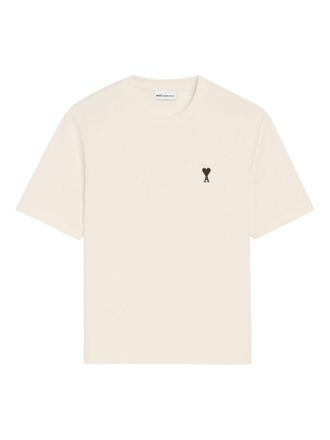 Ami Cream Short-Sleeve T-Shirt
