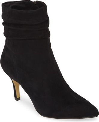 Bella Vita Danielle Bootie in Blk Suede at Nordstrom, Size 7.5