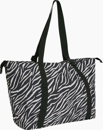 Regatta Womens Regatta Boulder Zebra Print Tote Bag - Black/Multi - Size: ONE size