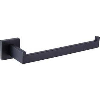 OEM Gancho Para Toallas De Ba&ntilde;o, Toallero Negro Mate Para Ba&ntilde;o, Anillo Para Toallas De Acero Inoxidable Sus 304 - Crezuo