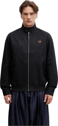Fred Perry Hombre, Chaquetas, Negro, Talla: M