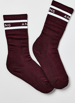 Anine Bing Sully Sporty Crew Socks