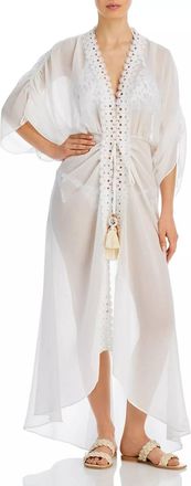 Ramy Brook Pre-Loved Raelynn Dress Swim Cover-Up In White