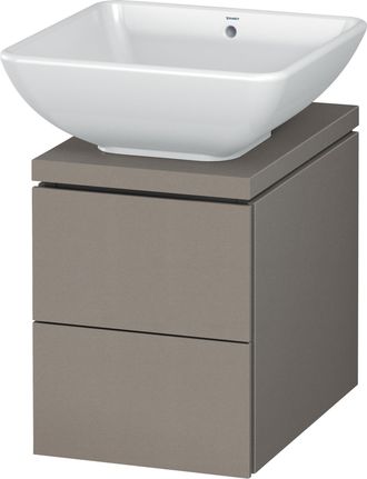 Duravit Duravit L-cube Mueble Para Consola, Ancho 320mm, Profundidad 477mm, 2 Cajones, Color: Terra Mate - Lc681801414