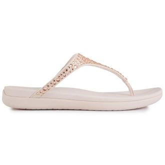 FitFlop Fitflop Womens Solay Mixed Crystals Sandals - Pink - Size UK 4