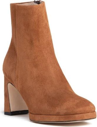 BEAUTIISOLES Scottie Platform Bootie in Cognac at Nordstrom, Size 8.5Us