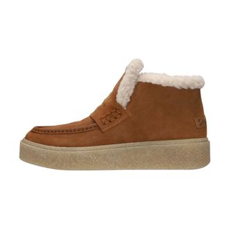 Shabbies Amsterdam Senna Anna - Dames - Schoenen - Bruin - Maat: 39 EU