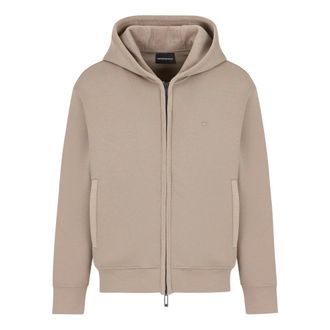 Emporio Armani Heren, Sweatshirts & Hoodies, Beige, Maat: S Jersey