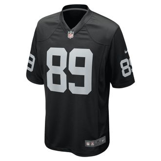 Nike Brock Bowers Las Vegas Raiders Nike Mens NFL Game Jersey in Black | 67NMORGH8DF-VY4