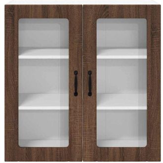 vidaXL Kitchen Cabinet Brown Oak 80 x 31 x 80 cm Engineered Wood vidaXL