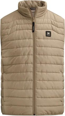 Vanguard Bodywarmer Trackout Ever-Rib - Heren - Jassen - Beige - Maat: 2XL Poliester