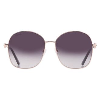 Ferragamo Grey Gradient Butterfly Ladies Sunglasses SF297S 771 59