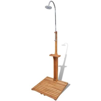 vidaXL Ducha De Jard&iacute;n De Madera Vidaxl