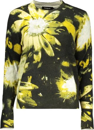 Desigual Jers Darkbotanic Jersey - Dames - Truien - Veelkleurig - Maat: S Jersey