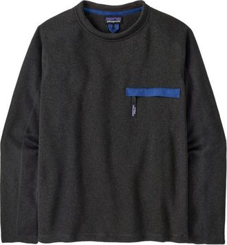 Patagonia Better Sweater Crewneck Fleecepullover für Herren | schwarz