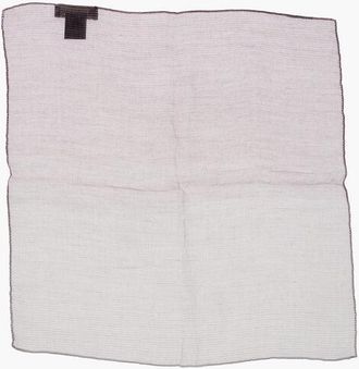 Corneliani Two-Tone Lightweight Fabric Pocket Square size Unica