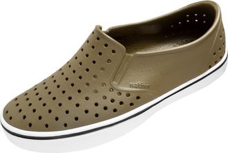 Native Miles Slip-On in Utility Green/shell White at Nordstrom Rack, Size 12