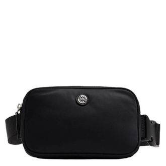 Tory Burch Virginia Nylon Belt Bag In Black