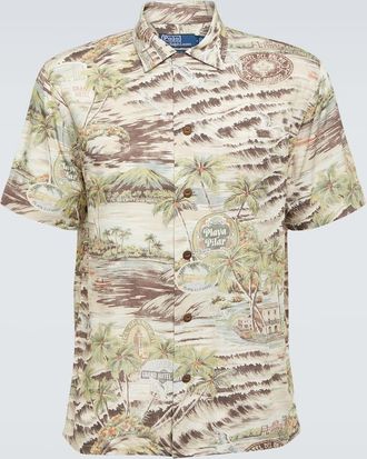 Polo Ralph Lauren Printed bowling shirt