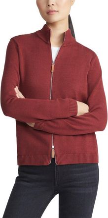 Lafayette 148 New York Plus Fitted Silk-Blend Bomber Sweater